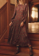 The Great. The Naples Dress - Festive Paisley