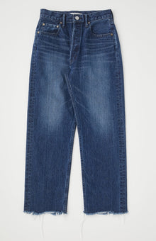 Moussy Vintage Capac Wide Straight - Blue