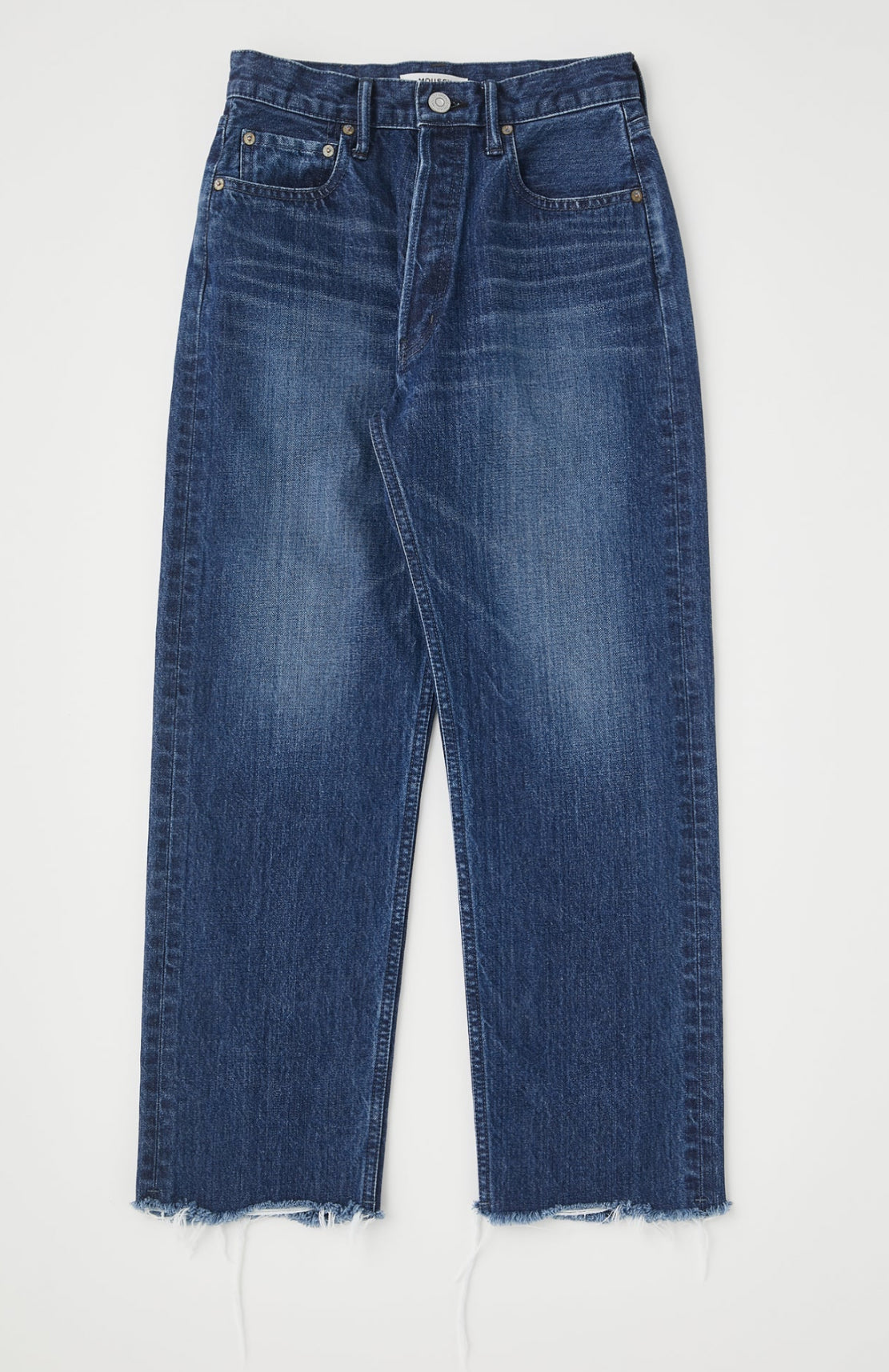 Moussy Vintage Capac Wide Straight - Blue