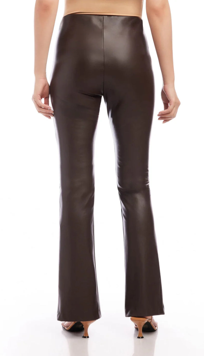 Fifteen Twenty Front Slit Pants - Brown