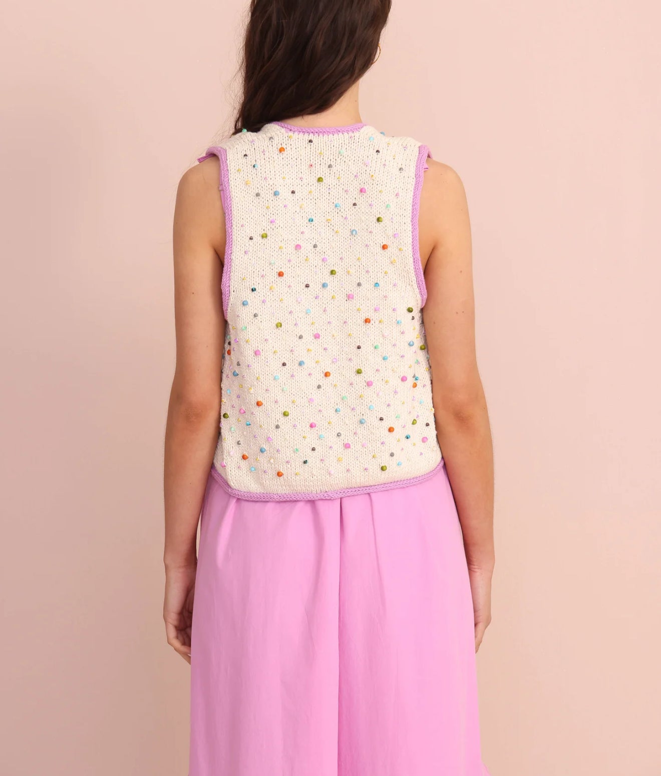 veroalfie Doll Vest - Ecru