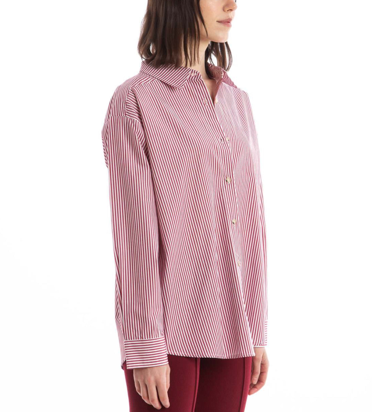 DONNI. Pop Shirt - Rouge Stripe