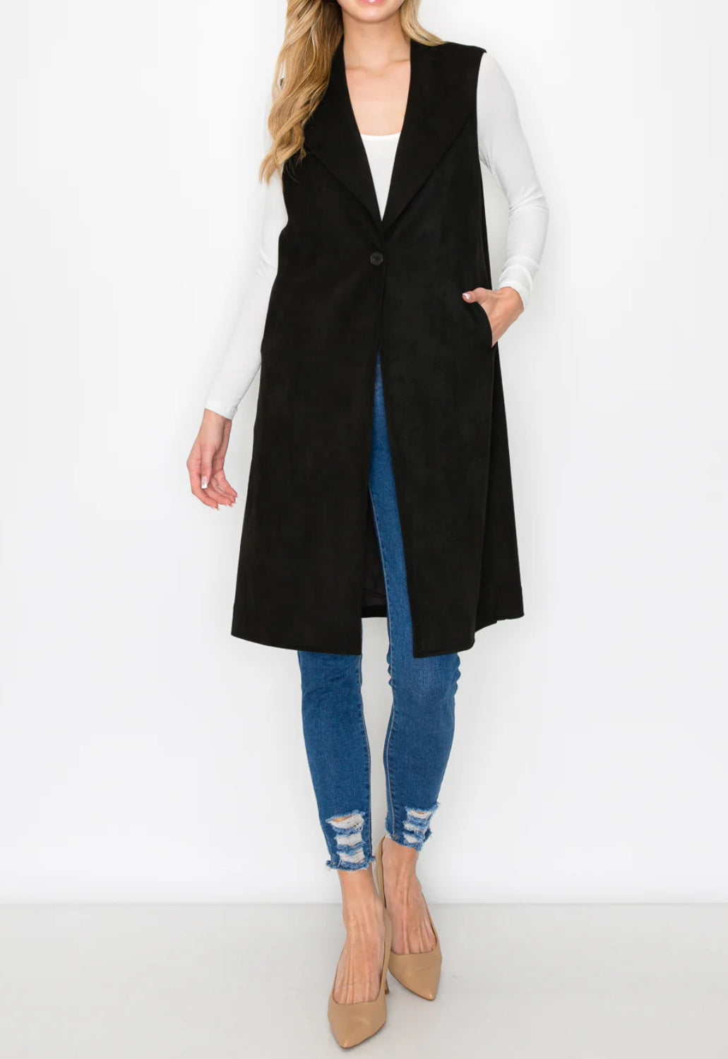 Joh. Ana Vest - Black