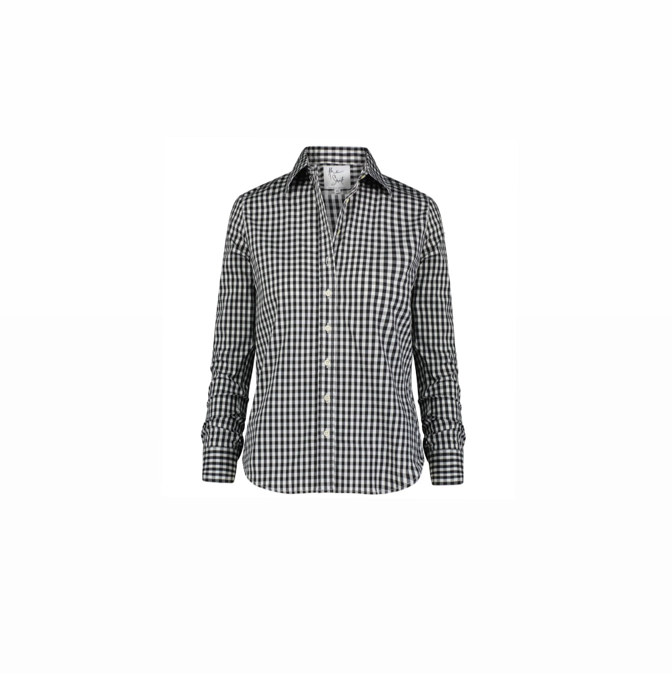 The Shirt by Rochelle Behrens The Icon Shirt in Large Check - Black