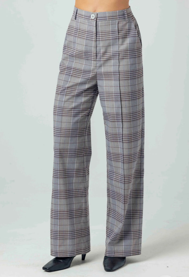 sundays Olympia Plaid Pants