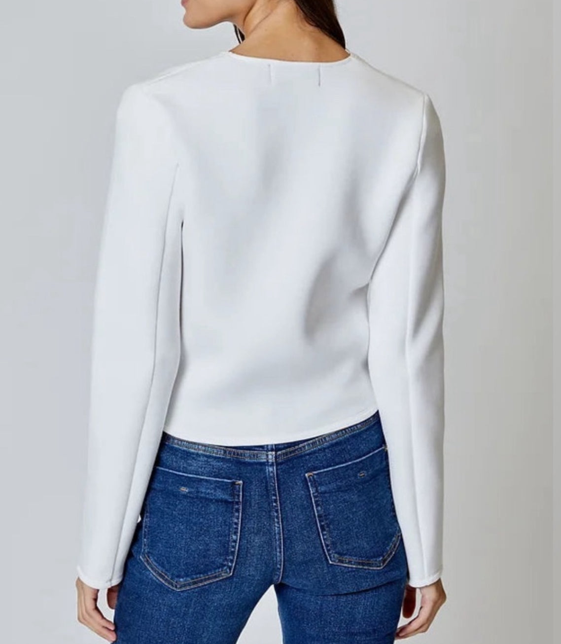 dh New York Margot Scuba Top - White