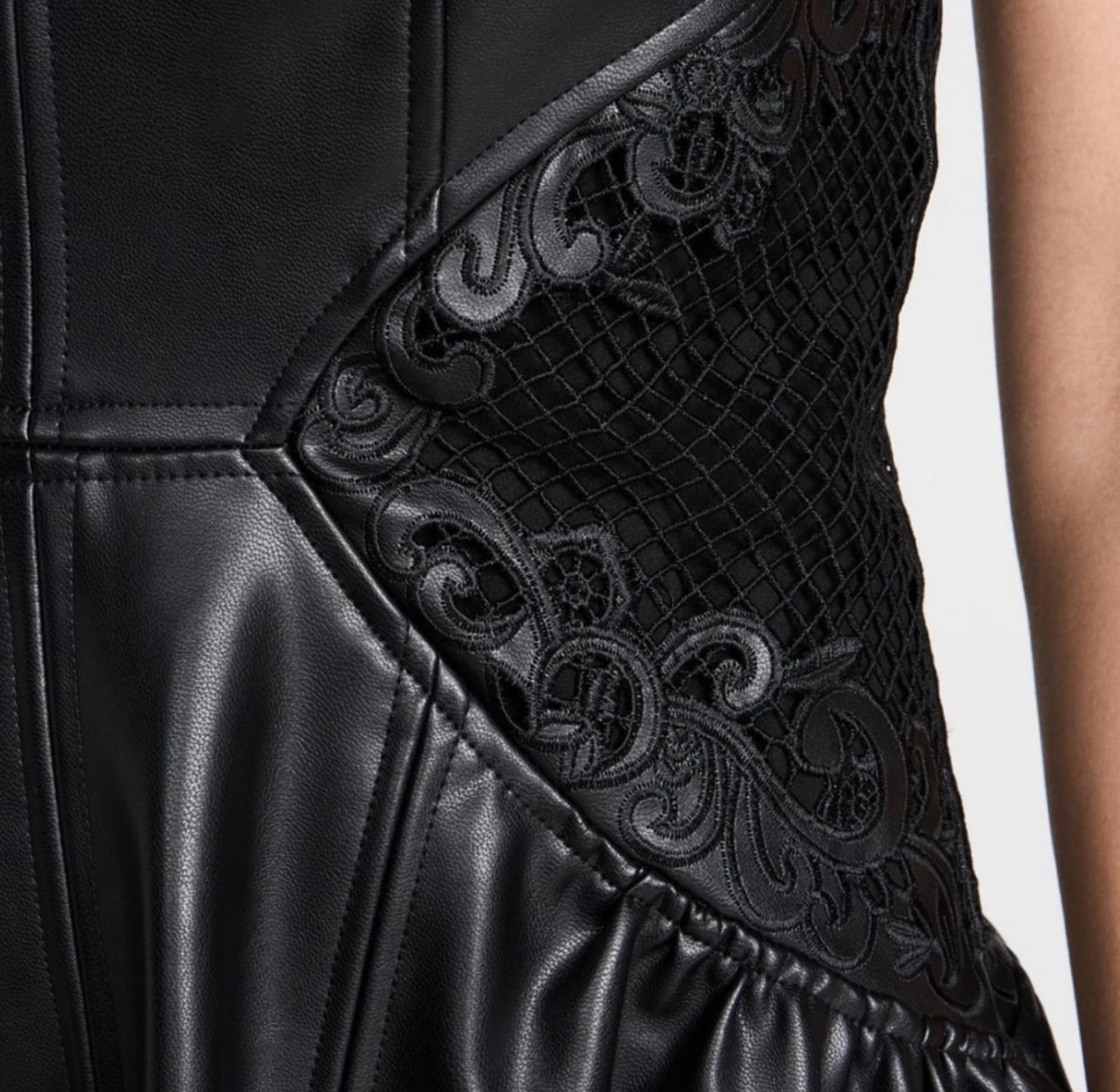 Shoshanna Ria Dress - Jet Black