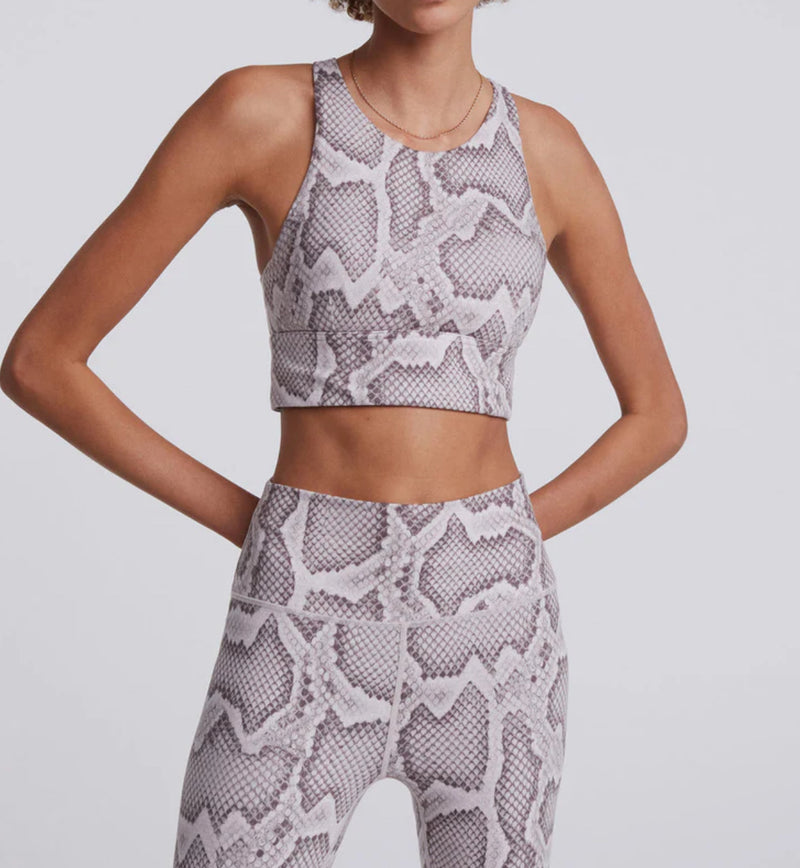 Varley Move Kellam Bra - Alabaster Python