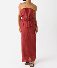 POSSE Aurelia Skirt - Rust