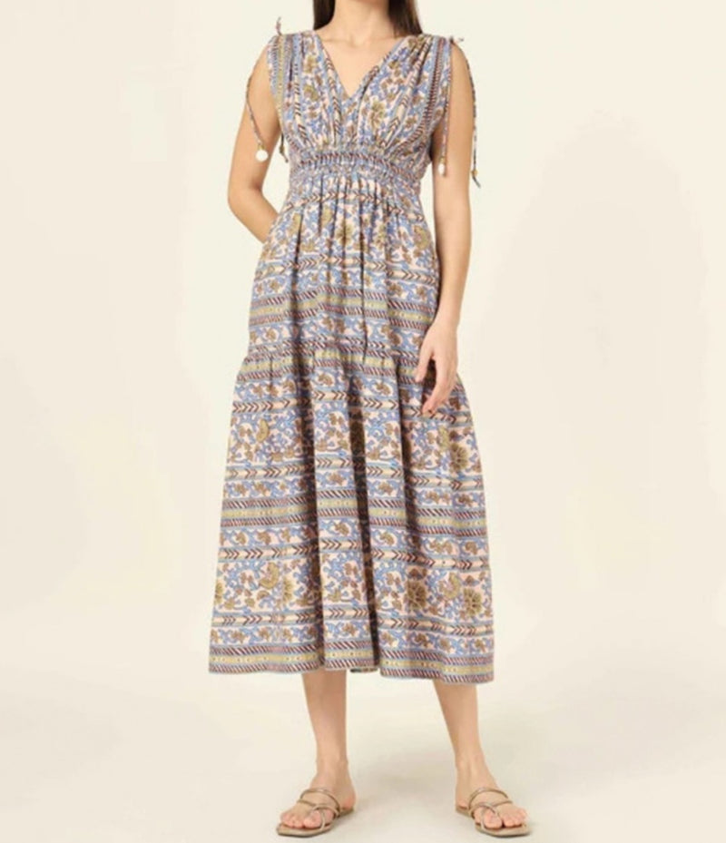 Omika Rosalita Midi Dress - Nirali Whisper