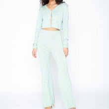 Callahan Knitwear Cara Cardi - Glacier Lake Space Dye