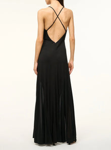 STAUD Fleur Dress - Black