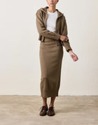NSF Marie Knit Skirt - Khaki