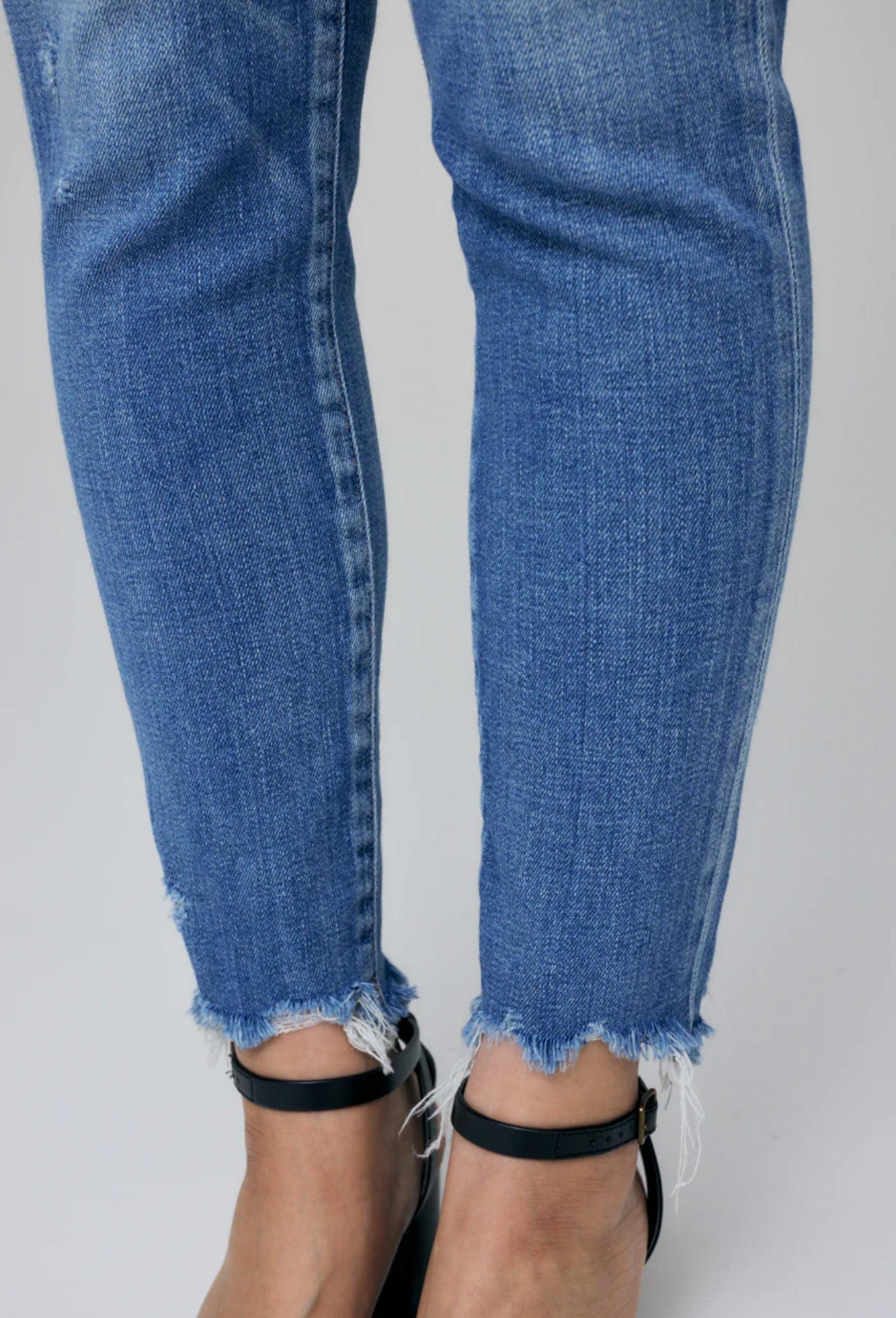 Moussy Vintage Checotah Skinny Jeans - Light Blue