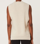 Ragdoll LA Cashmere Vest - Bone
