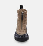 Dolce Vita Helki Boots - Olive Multi Nylon