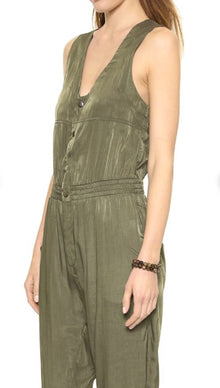 ONE by one teaspoon Aston Utility Jumpsuit - Khaki