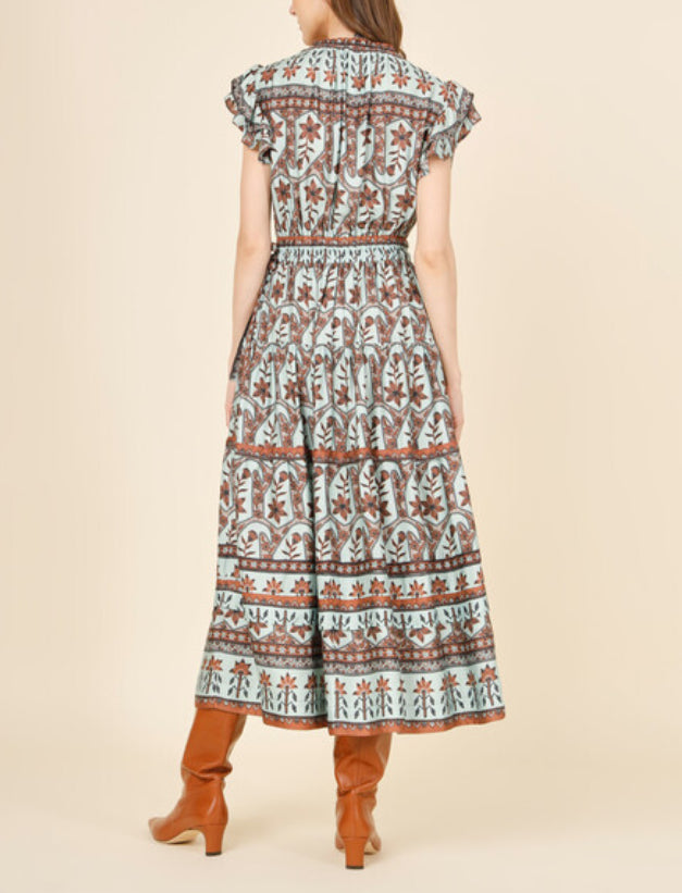 Omika Billie Midi Dress - Remy Sage