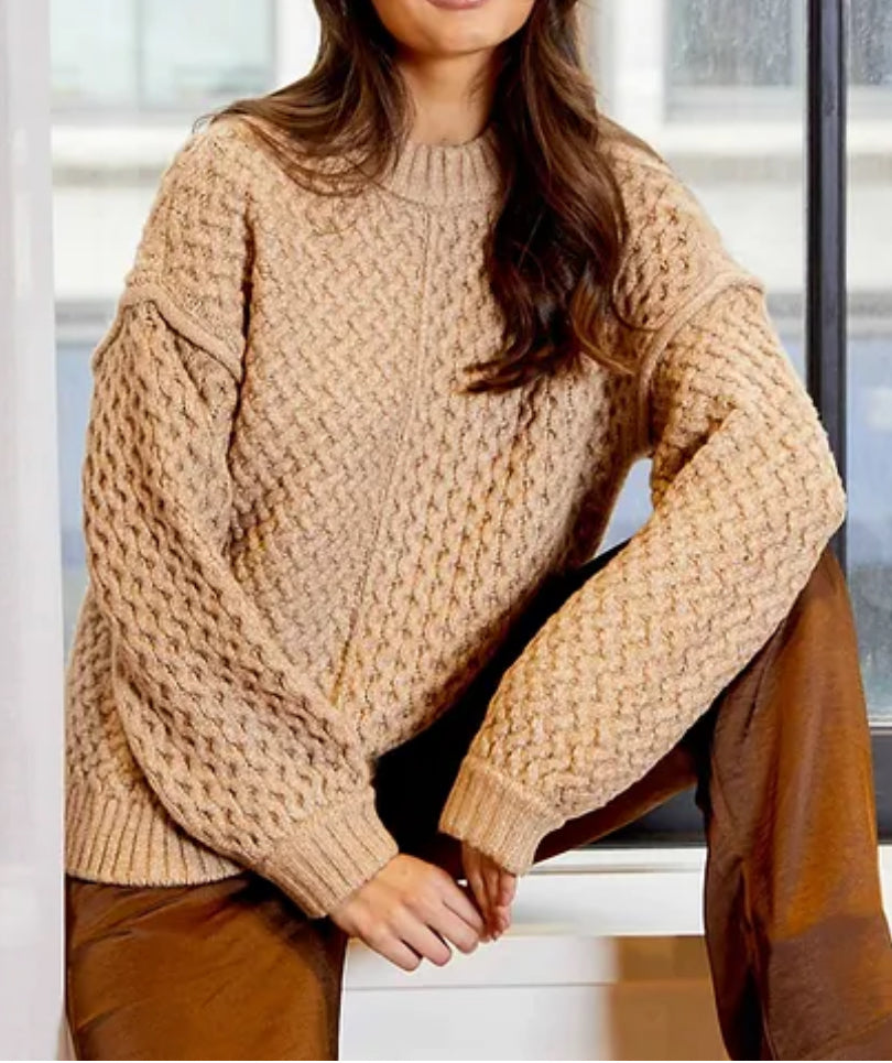 dh New York Hannah Ember Sweater - Wheat