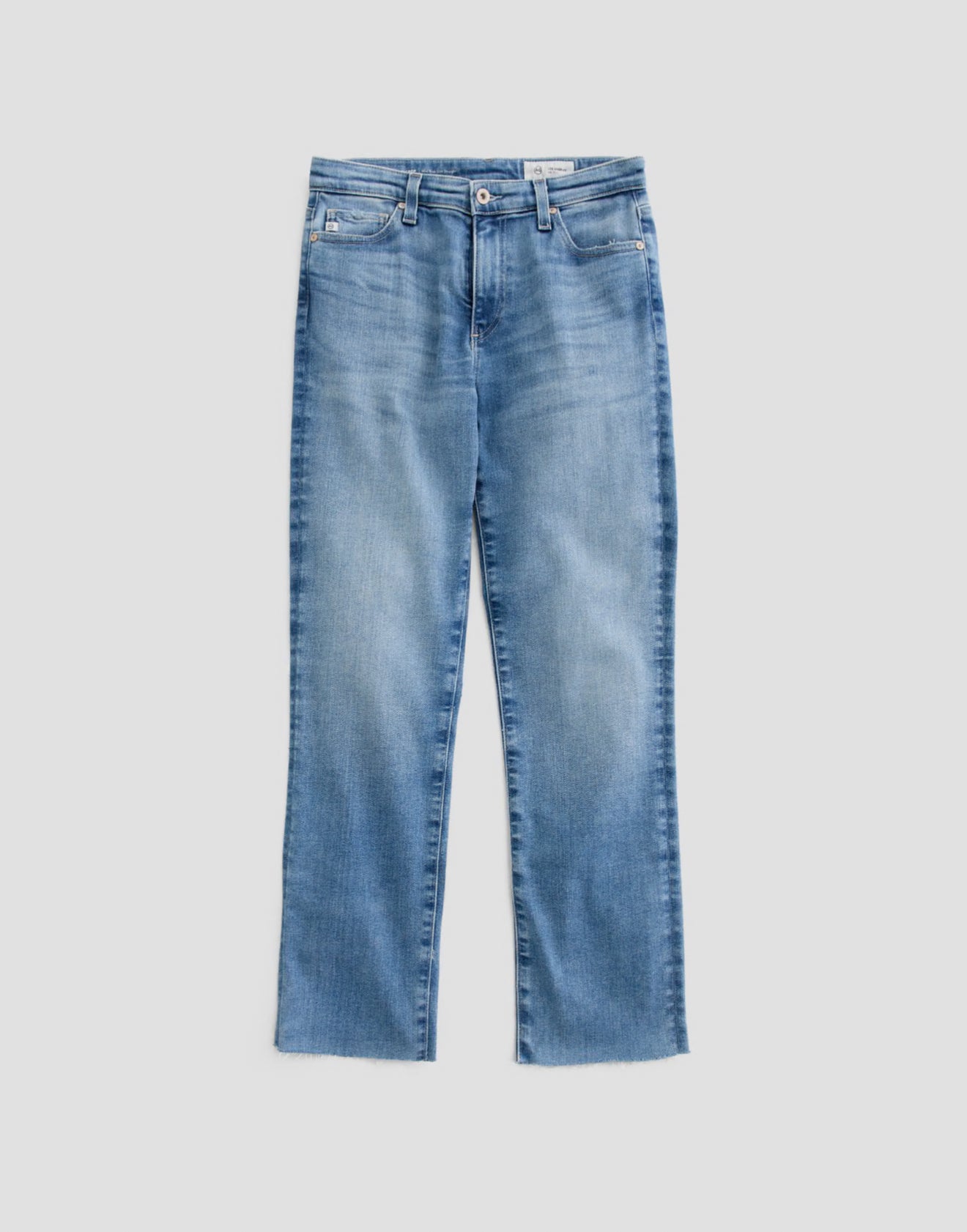 AG Jeans Mari Crop Mid-Rise Slim Straight - Central Coast