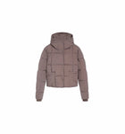 Closed Quilted Cropped Jacket - Tea Rose