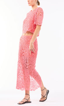 Le Superbe Rosey Glo Skirt