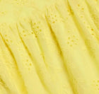 alice + olivia Juniper Tie Strap Dress - Lemon