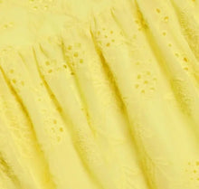 alice + olivia Juniper Tie Strap Dress - Lemon