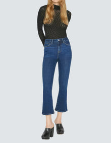 Frame Le Crop Mini Boot - Majesty Blue