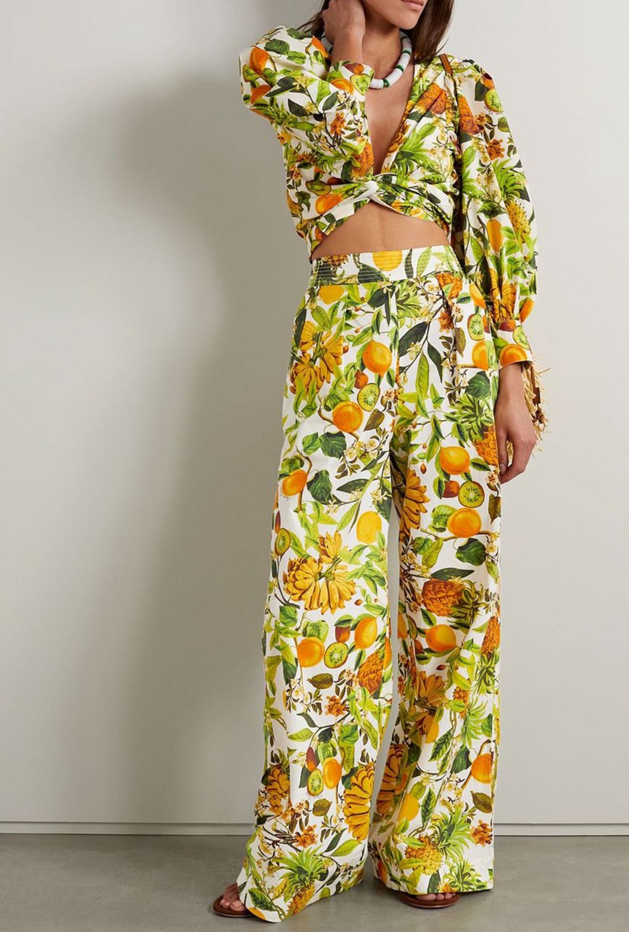 Cara Cara Josephine Printed Poplin Pants