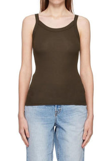 Cotton Citizen Verona Tank - Espresso