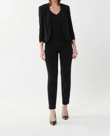 Joseph Ribkoff Amelia Straight Cut Dress Pants - Black