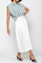 TELA Azalea Skirt - Optical White