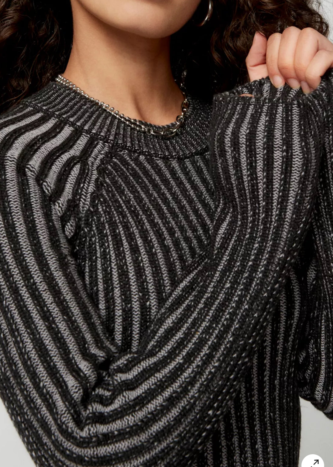 Steve Madden Ami Sweater - Black