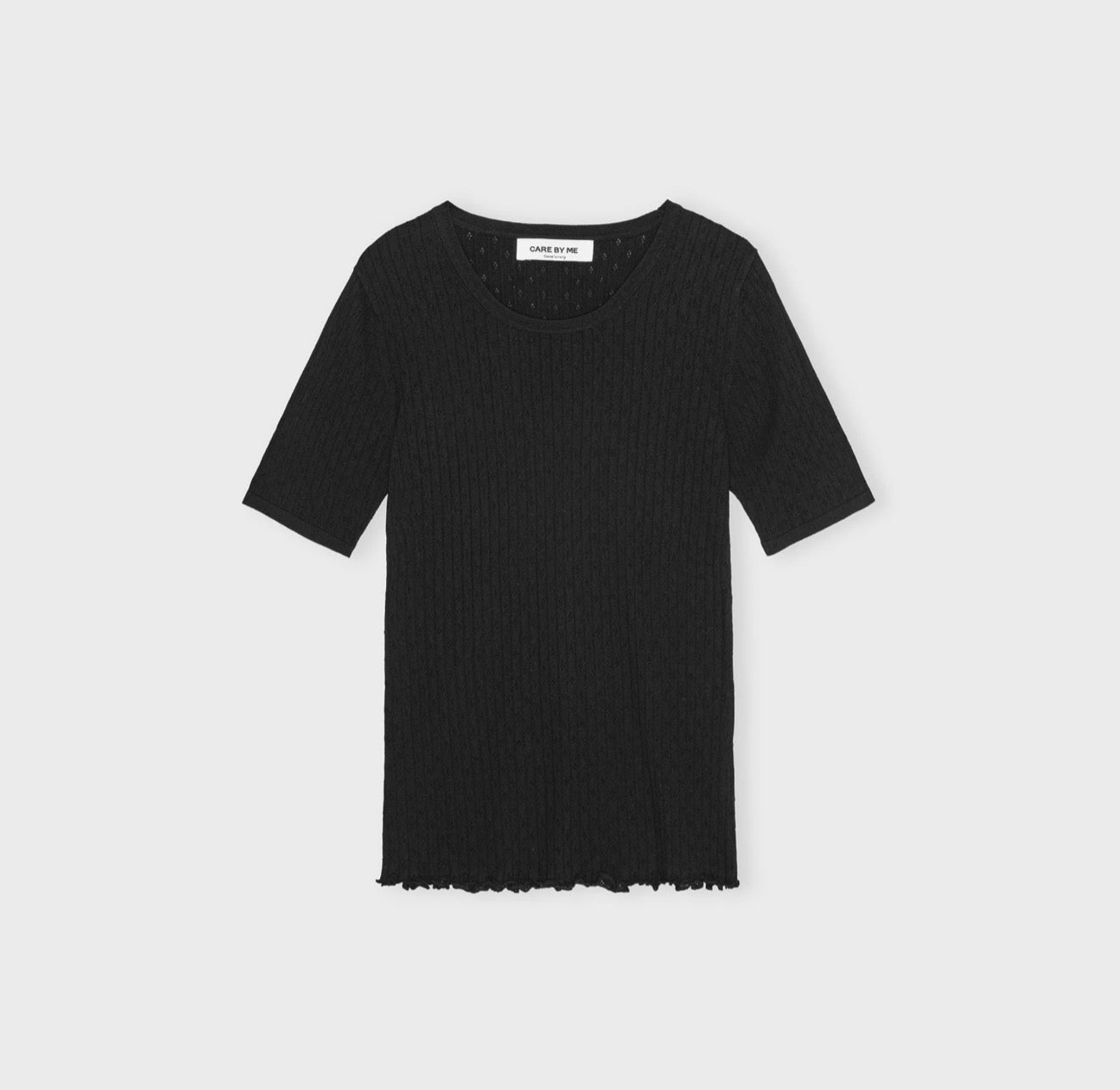 CARE BY ME Clara T-Shirt - Black