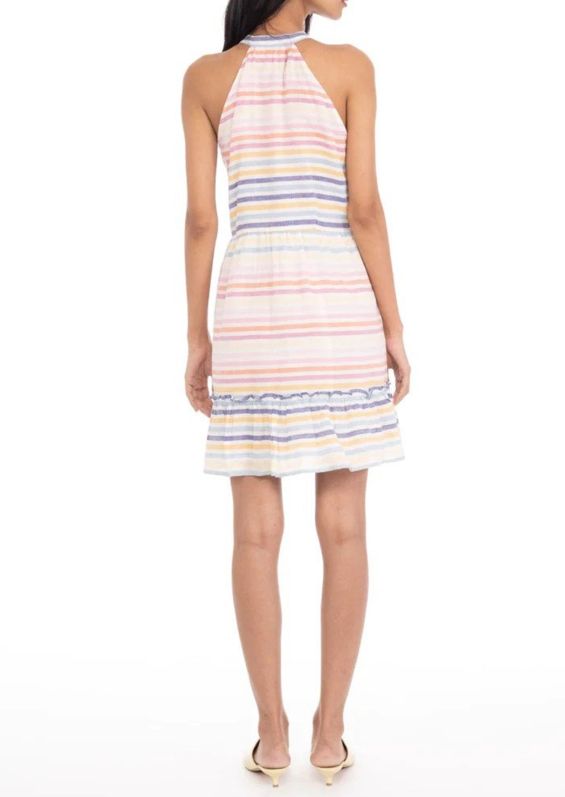 Banjanan Indigo Dress - Candy Stripe