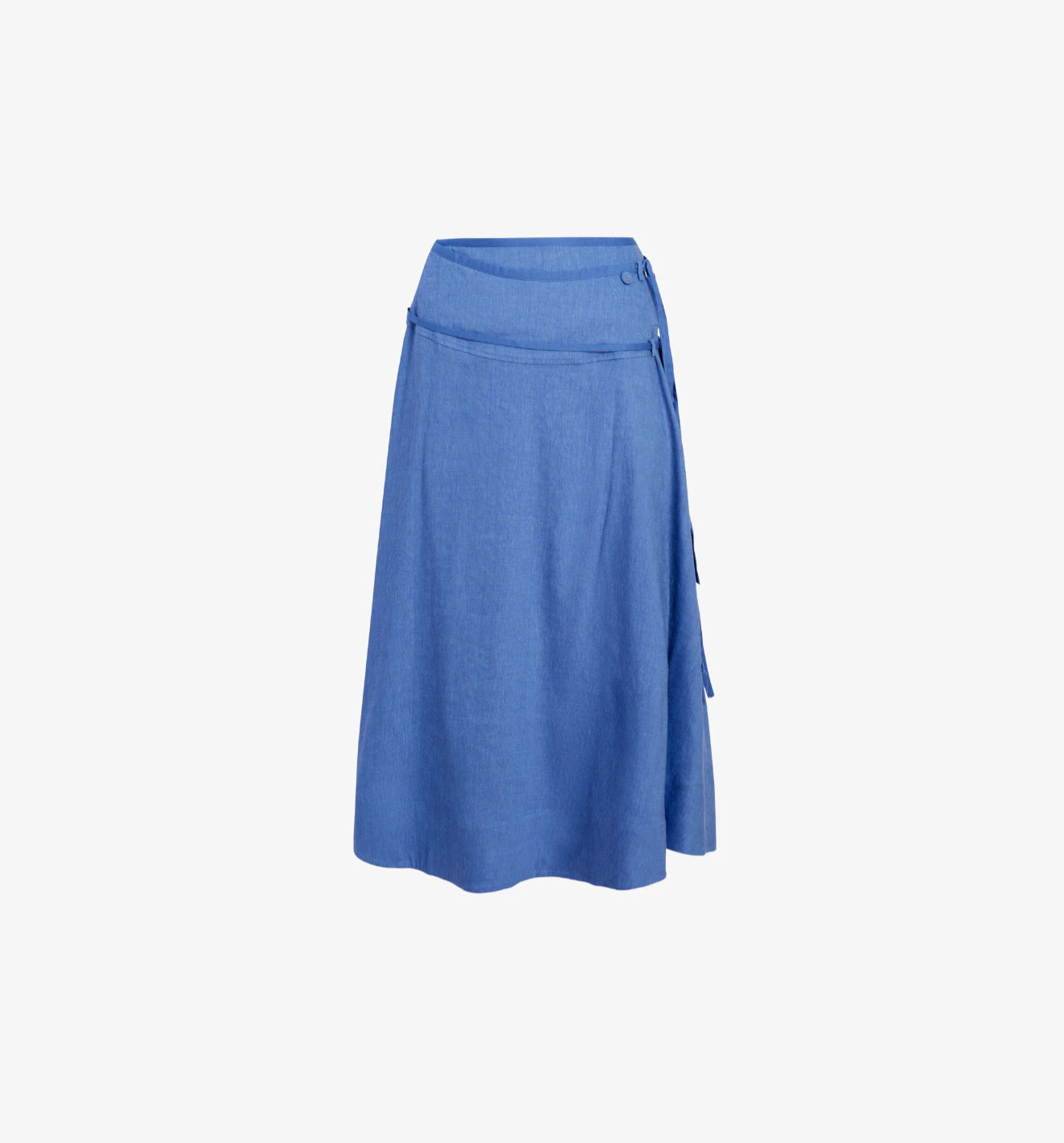 Proenza Schouler White Label Jovie Wrap Skirt - Denim