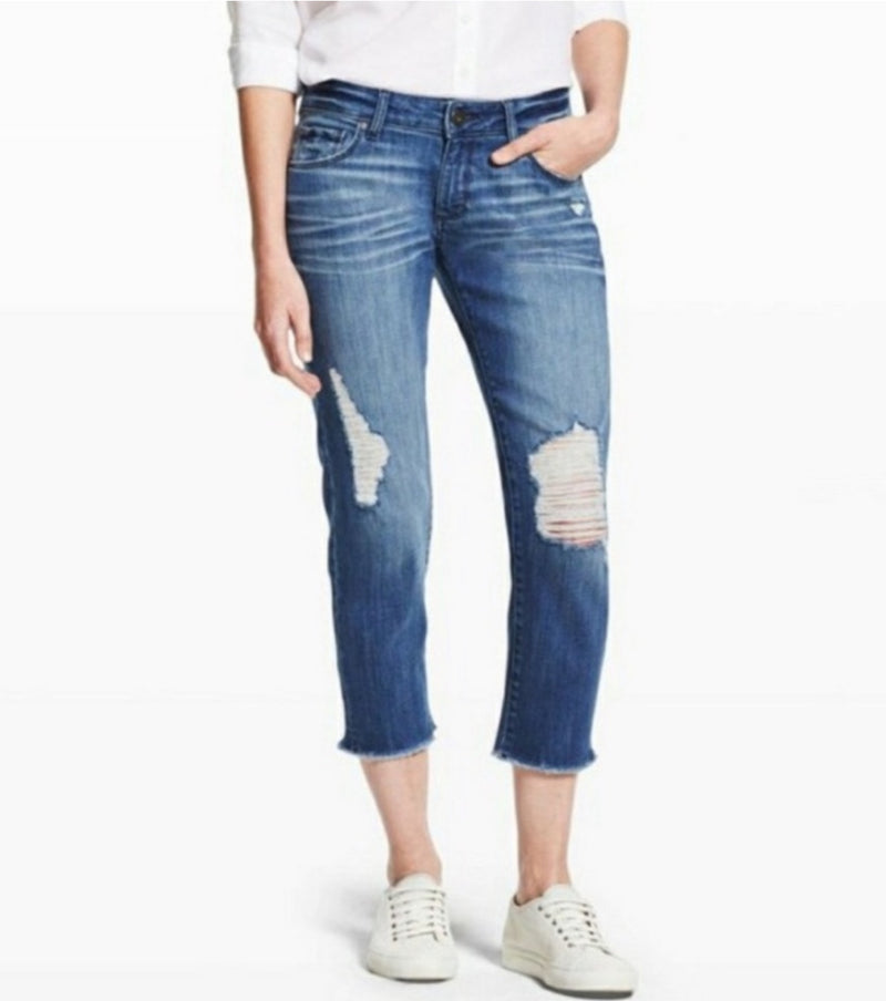 DL1961 Riley Boyfriend Straight Jeans - Thrasher