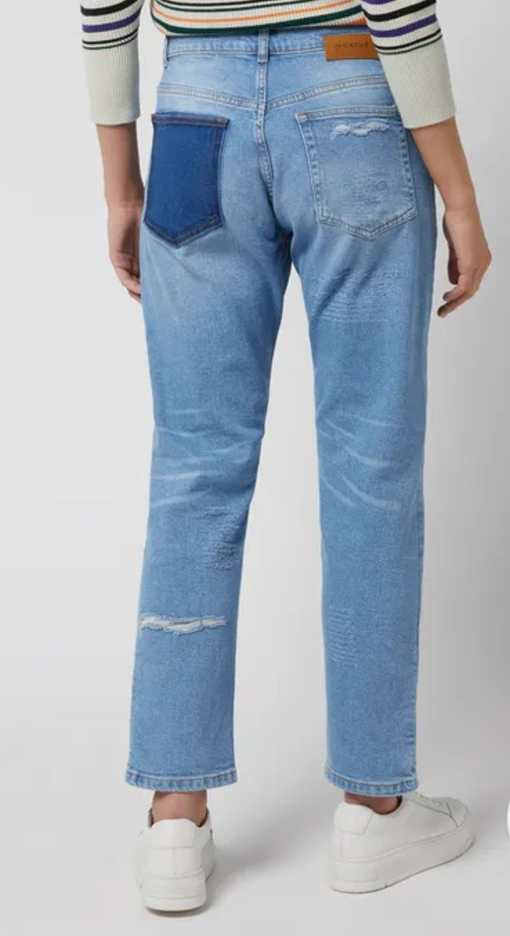 MUNTHE Cita Jeans - Ice Blue