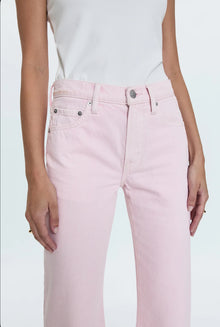 Pistola Lexi Mid Rise Bowed Straight Jean - Blush