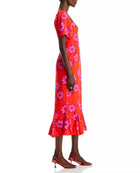 RHODE Ramona Dress - Scarlet Bombay Bloom