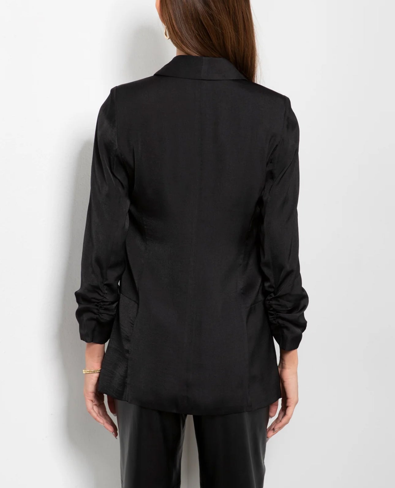 Tart Collections Kia Poly Silk Blazer - Black