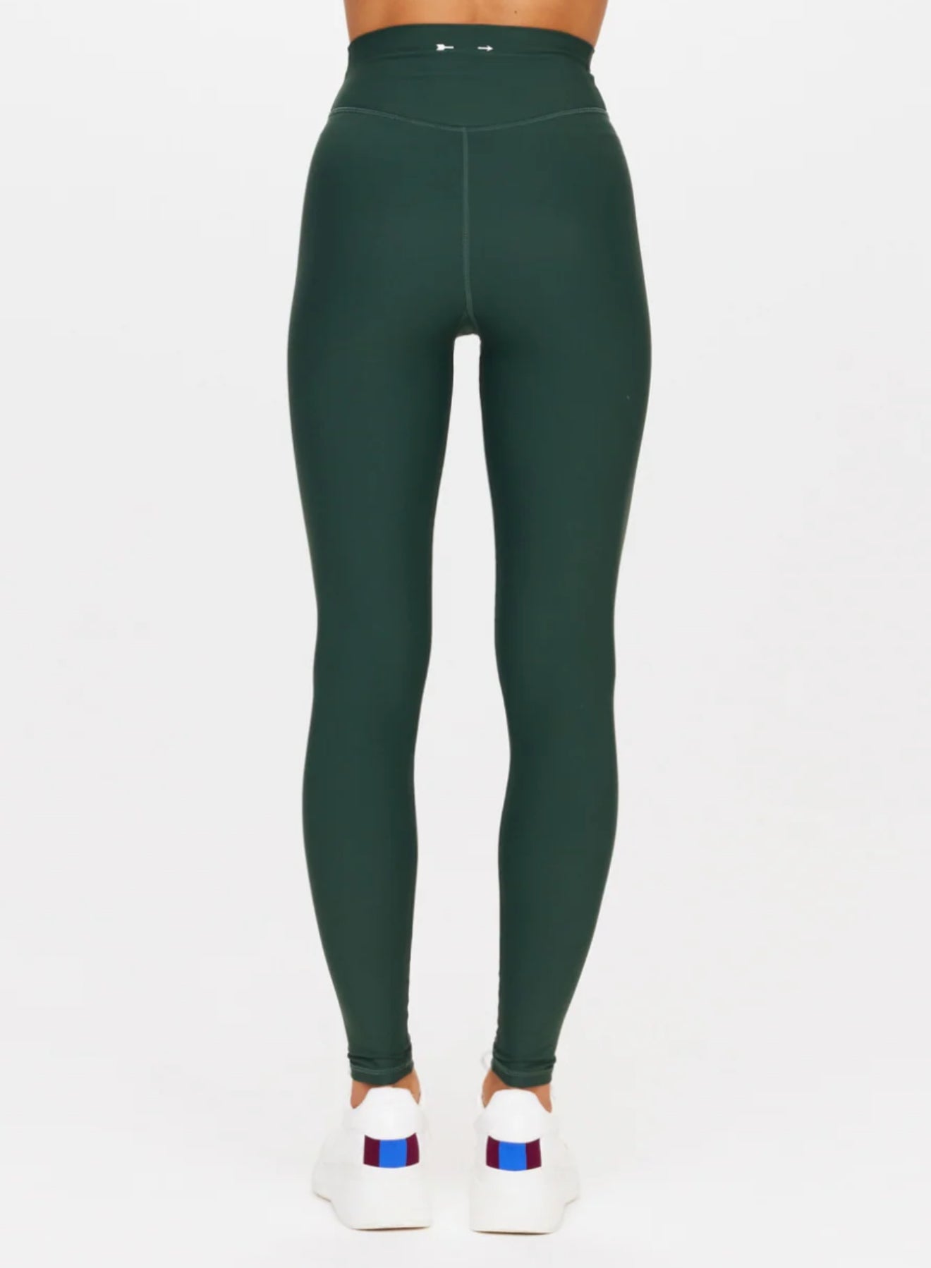 The Upside Peached 28" High Rise Pant - British Racing Green