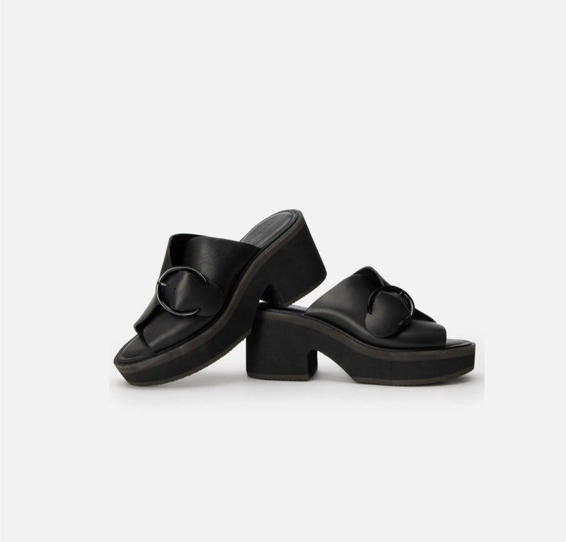 Clergerie Cash Mule - Black
