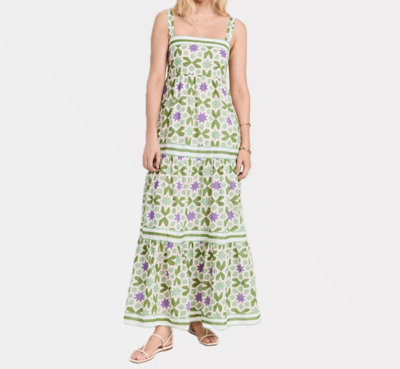 Banjanan Daniella Dress - Star Gazer Jade