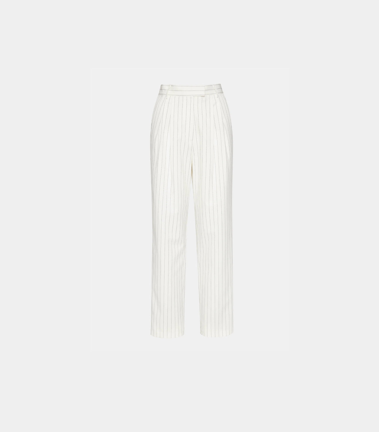 Steve Madden Rumi Pants - White Pinstripe
