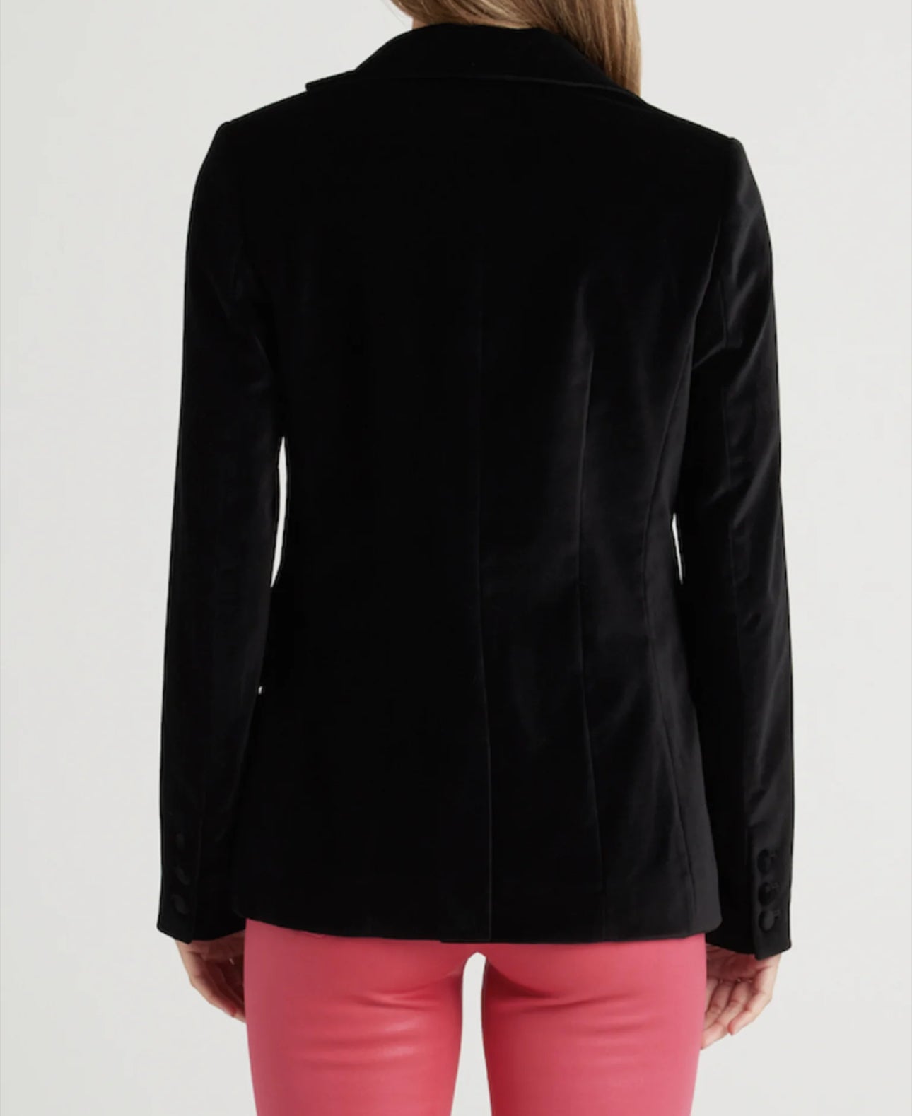 EDWIN Velvet Blazer - Black