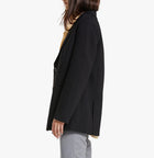 Shona Joy Irena Oversized Tailored Blazer - Black