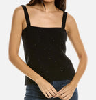 Autumn Cashmere Sequin Tank - Black