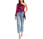 Amanda Uprichard Aubrianna Top - Aubergine